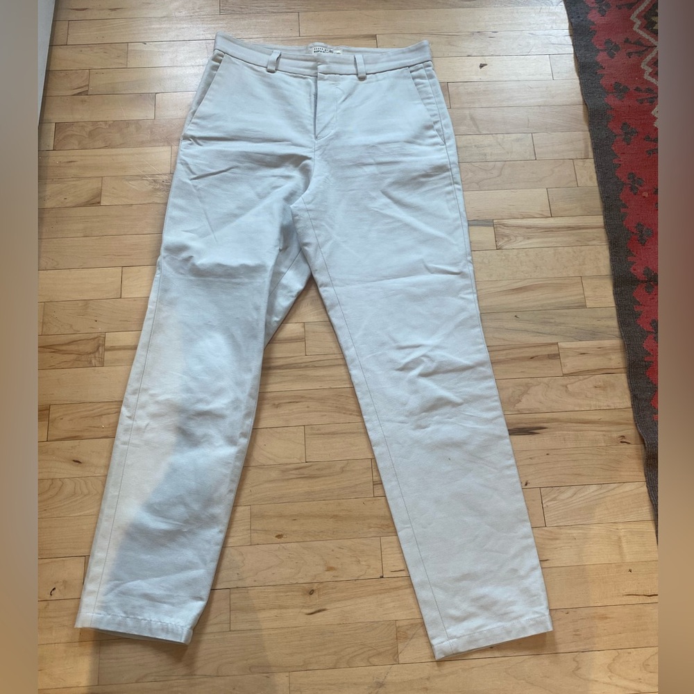 Ted Baker Men's Cream Chinos